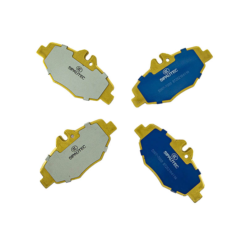 How do premium brake pads ensure quiet and smooth braking?